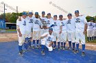 Baseball vs Babson  Wheaton College Baseball players celebrate their victory over Babson to win the NEWMAC Championship for the third year in a row. - (Photo by Keith Nordstrom) : Wheaton, baseball, NEWMAC